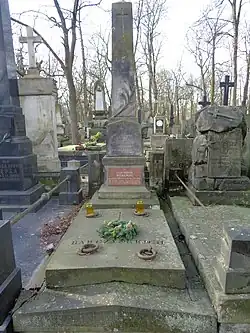 Могила Тытуса Бабчиньского на кладбище Старые Повонзки в Варшаве