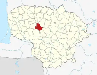 Титувенский район на карте