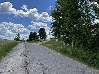 Въезд в Ужукульпис