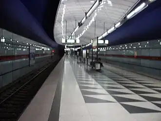 Платформа станции