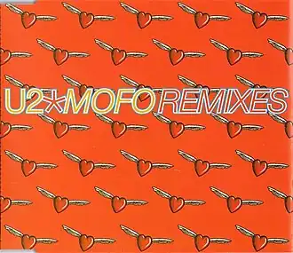 Обложка сингла U2 «Mofo» (1997)