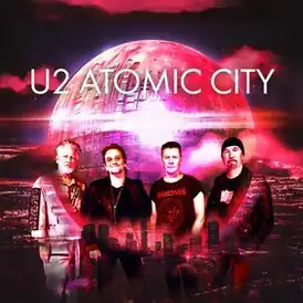 Обложка сингла U2 «Atomic City» (2023)