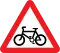 Cycle route ahead