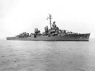 USS Bennett, 1943 год