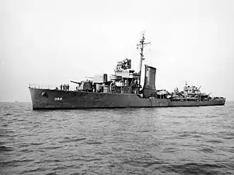 USS Craven (DD-382) 24 ноября 1943