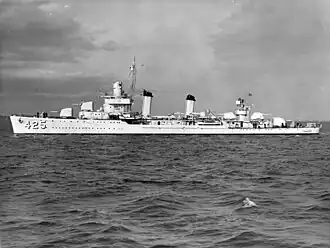 USS Madison (DD-425) в октябре 1940