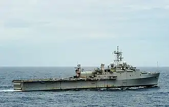 USS Ponce в 2009 году