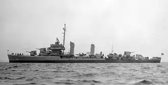 USS Satterlee (DD-626), 1943