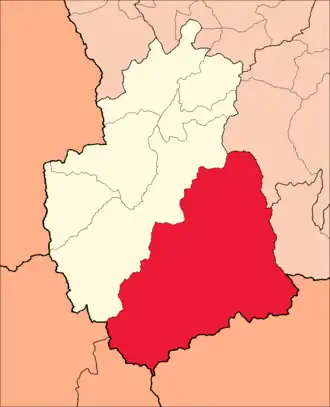 Сан-Мигель-де-Каури на карте