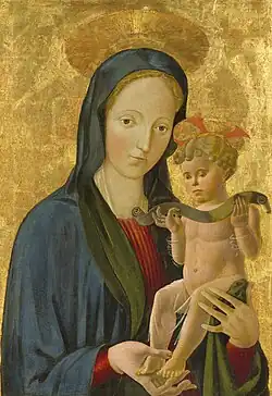 Мадонна с Младенцем. 1445. Дерево, темпера, золочение. Музей искусств Северной Каролины, США
