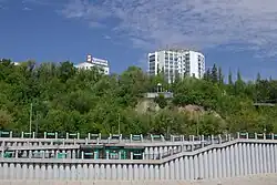 Набережная реки Белой и сад Салавата Юлаева