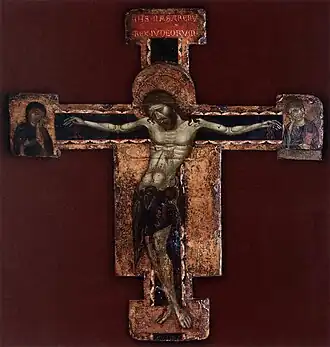 Уголино ди Тедиче. Крест с изображением распятия