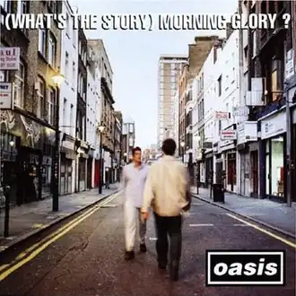 Обложка альбома Oasis «(What’s the Story) Morning Glory?» (1995)