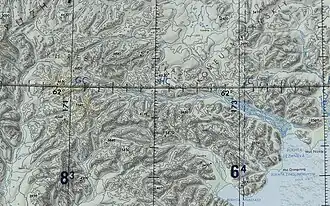 Хребет Укэлаят (в центре)