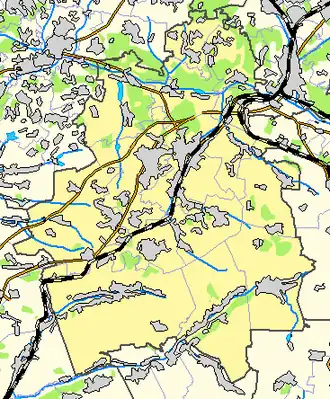 Нововодолажский район на карте