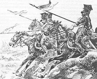 Атака польских уланов