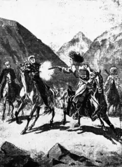 Умалат-бек убивает Верховского