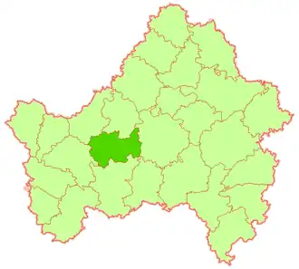 Унечский район на карте