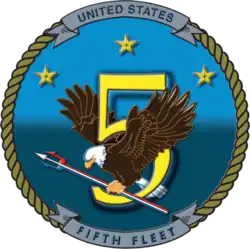 Эмблема Пятого флота США