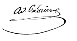 Изображение автографа