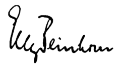 Изображение автографа