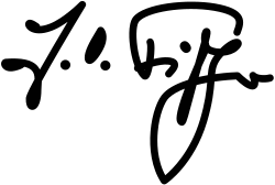 Изображение автографа