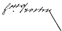 Изображение автографа