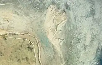 Снимок острова со спутника