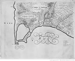 Карта Сан-Томе 1647 года