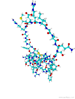 Изображение молекулярной модели