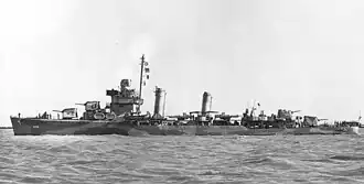 эсминец USS Grayson (DD-435) типа «Гливс»