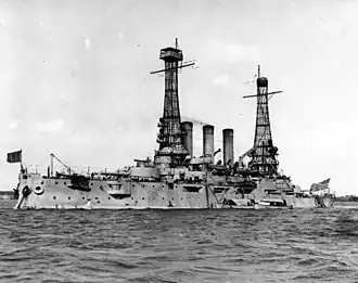 Эскадренный броненосец Огайо (BB-12) 1918 г.