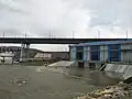 Здание ГЭС с нижнего бьефа