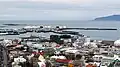 Вид на остров с Хадльгримскиркьи в октябре 2005 года