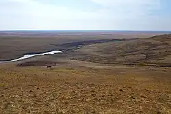 Среднее течение реки в сентябре 2014 года