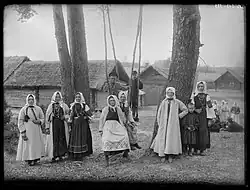 Жители деревни Вымморски, 1913 год