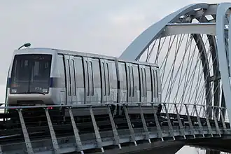 Поезд метро в Тулузе