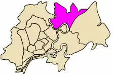 Тхудык на карте