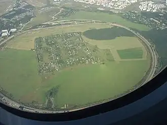 Вид на кольцо с воздуха