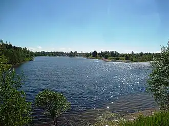 Вид на Алести весной 2014 года