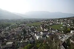 Вид сверху в марте 2014 года