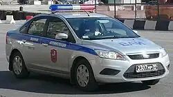 Автомобиль ВАИ. Москва, 2011 год