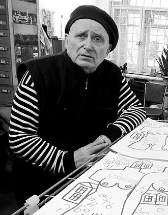 В. Мишин в литографской студии. СПб. 5.02.2020