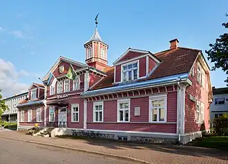 Валгаская ратуша в 2023 году