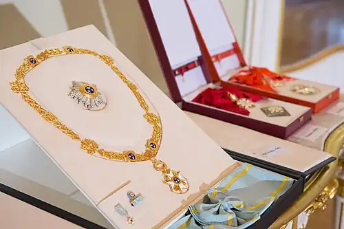 Инсигнии президента Латвии