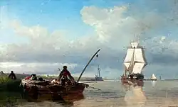 Док недалеко от Амстердама