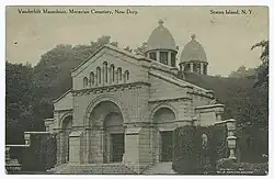 Мавзолей на открытке США