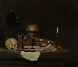 Vanitas. Между 1630 и 1660. Холст, масло. Рейксмюсеум, Амстердам