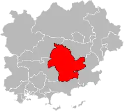 Ле-Люк на карте