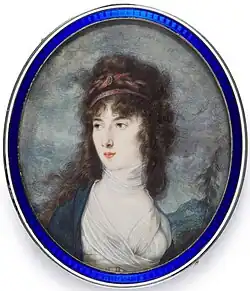 Портрет Варвары Ивановны Ладомирской, около 1800 г.